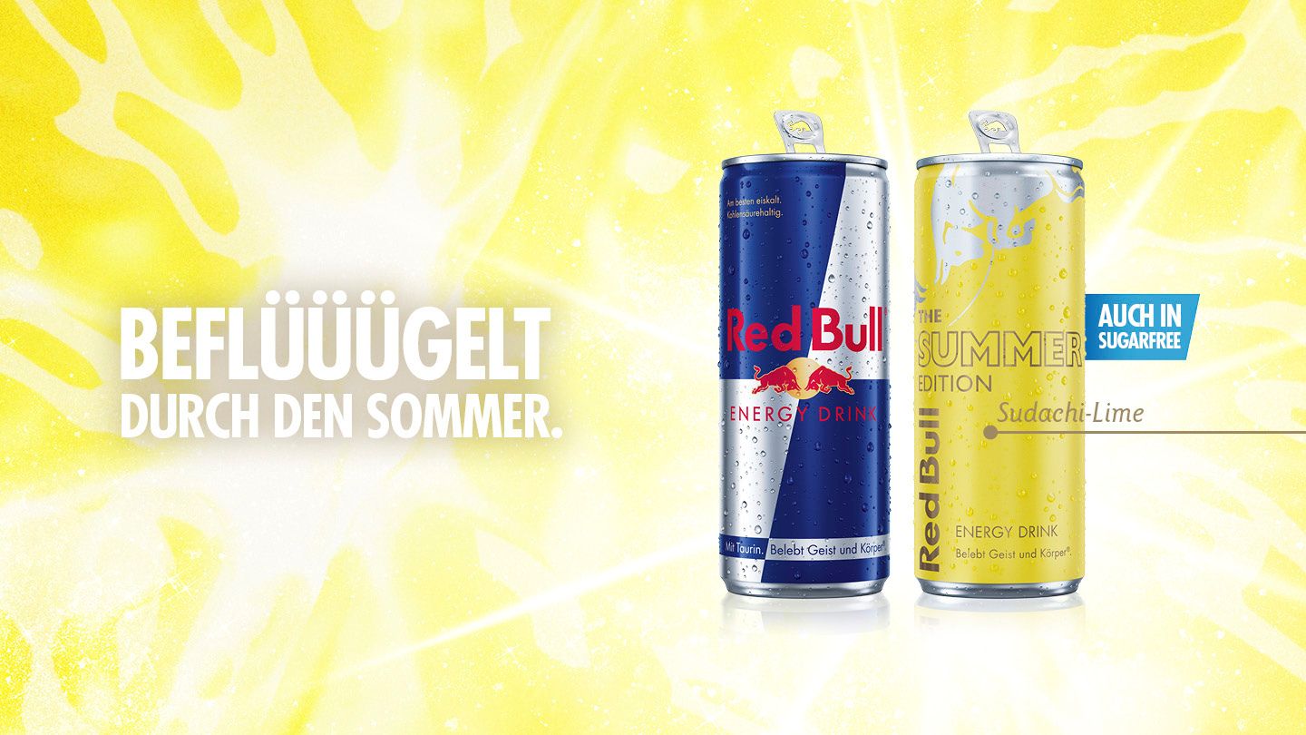 Der Geschmack des Sommers – jetzt Red Bull eiskalt erleben!